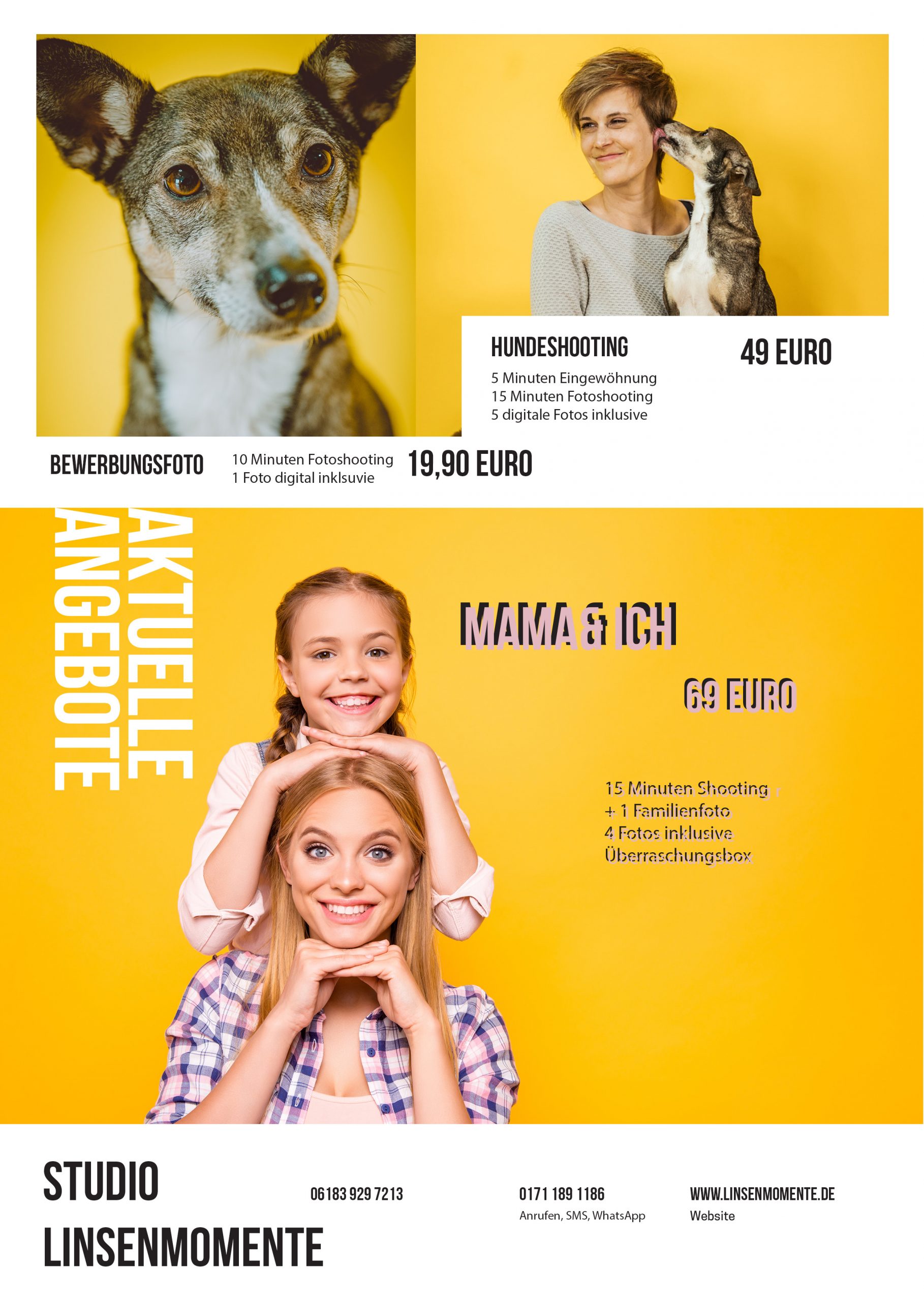 Fotoshooting Angebot Muttertag Hanau